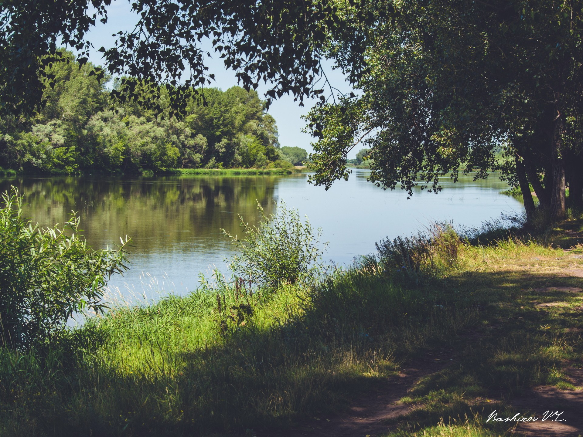 На берегу реки