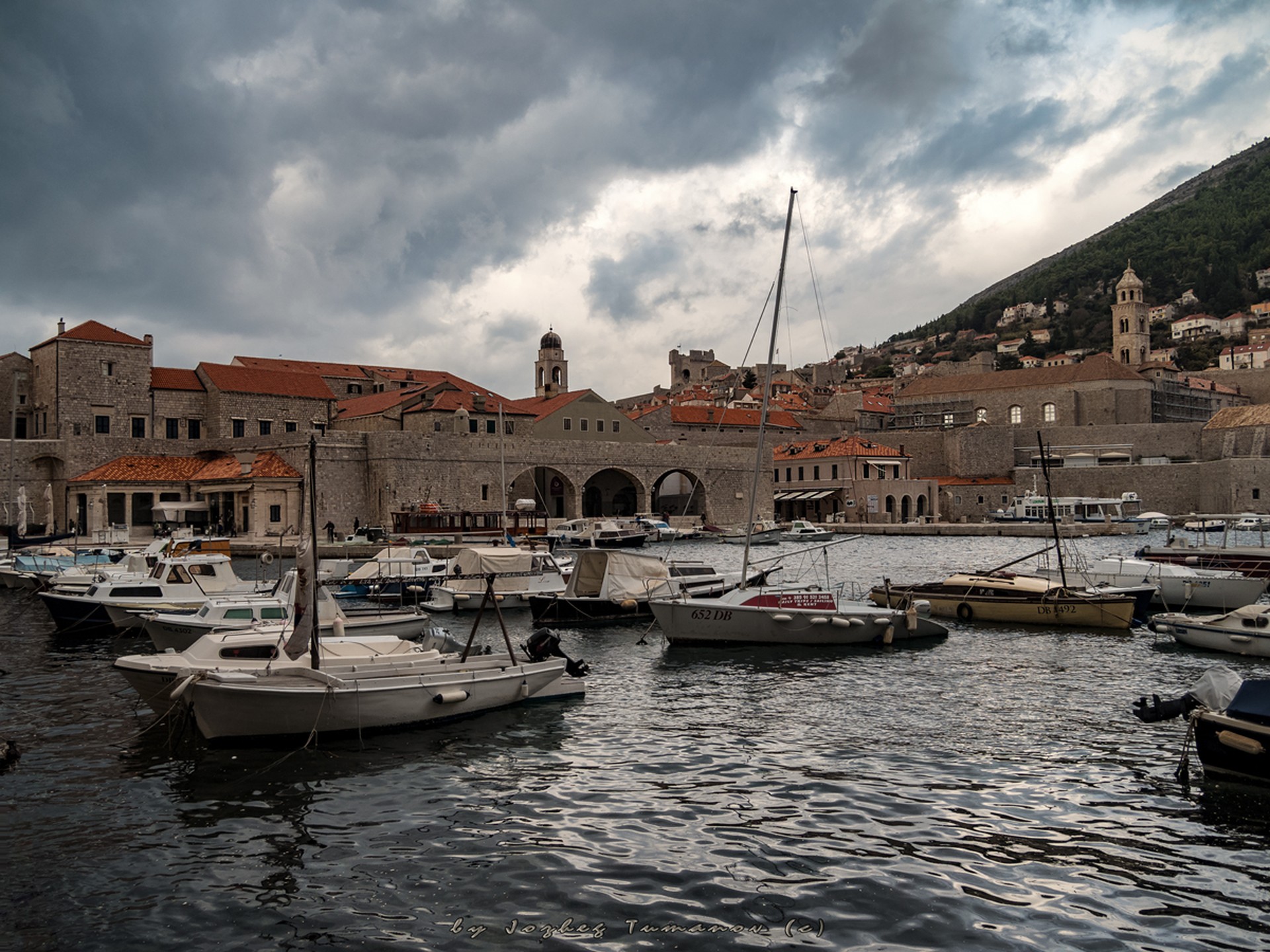 Dubrovnik.Old Harbour